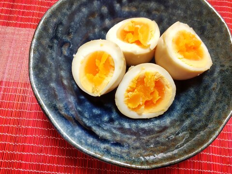 簡単！作り置きOK！めんつゆで作る簡単煮卵